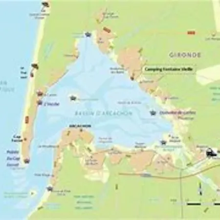 Agreable Sur Le Bassin D'arcachon شقة غوجان-ميستراس